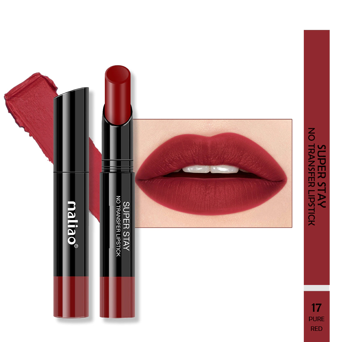Maliao Super Stay No Transfer Lipstick - Unwavering Elegance Lip
